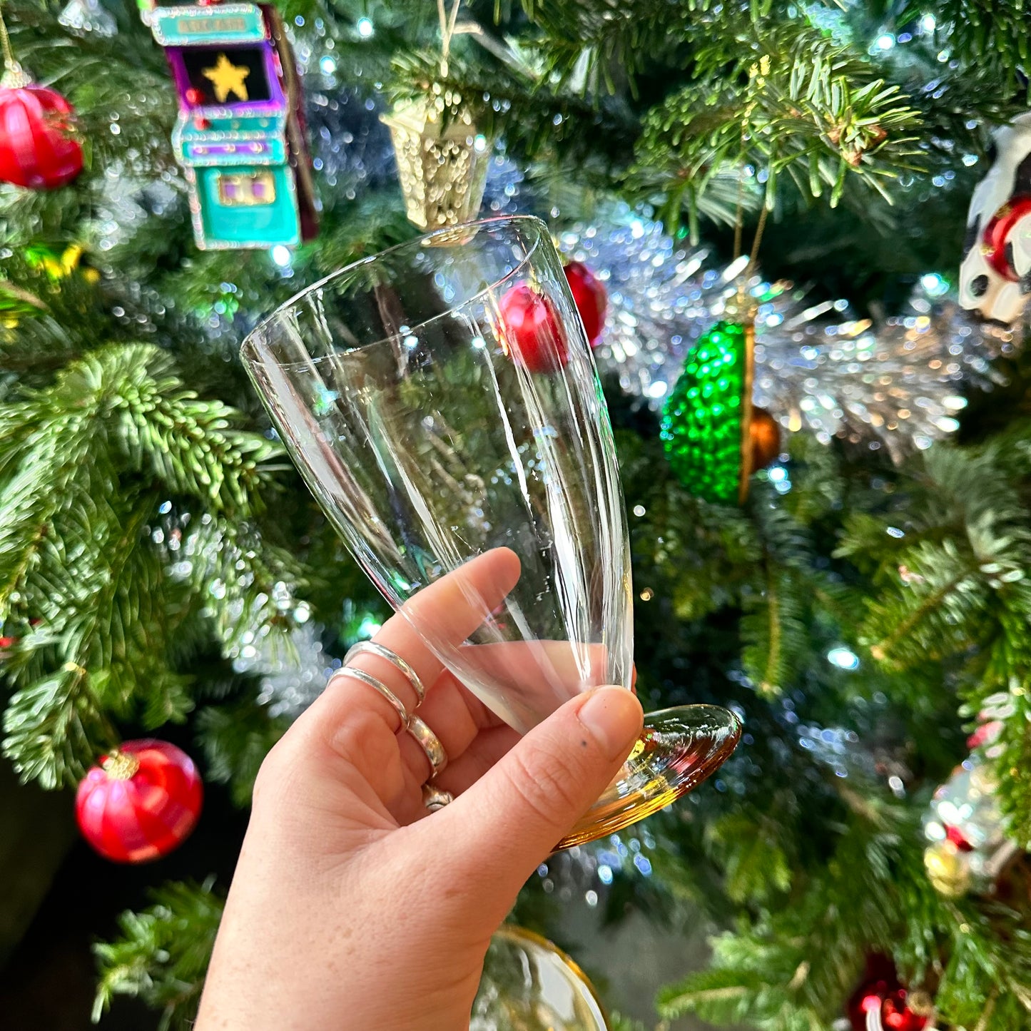 Yellow Amber Drinkware Set
