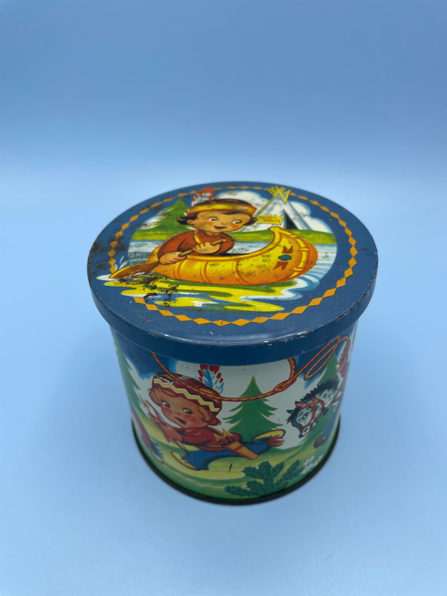 Blue Bird Tin