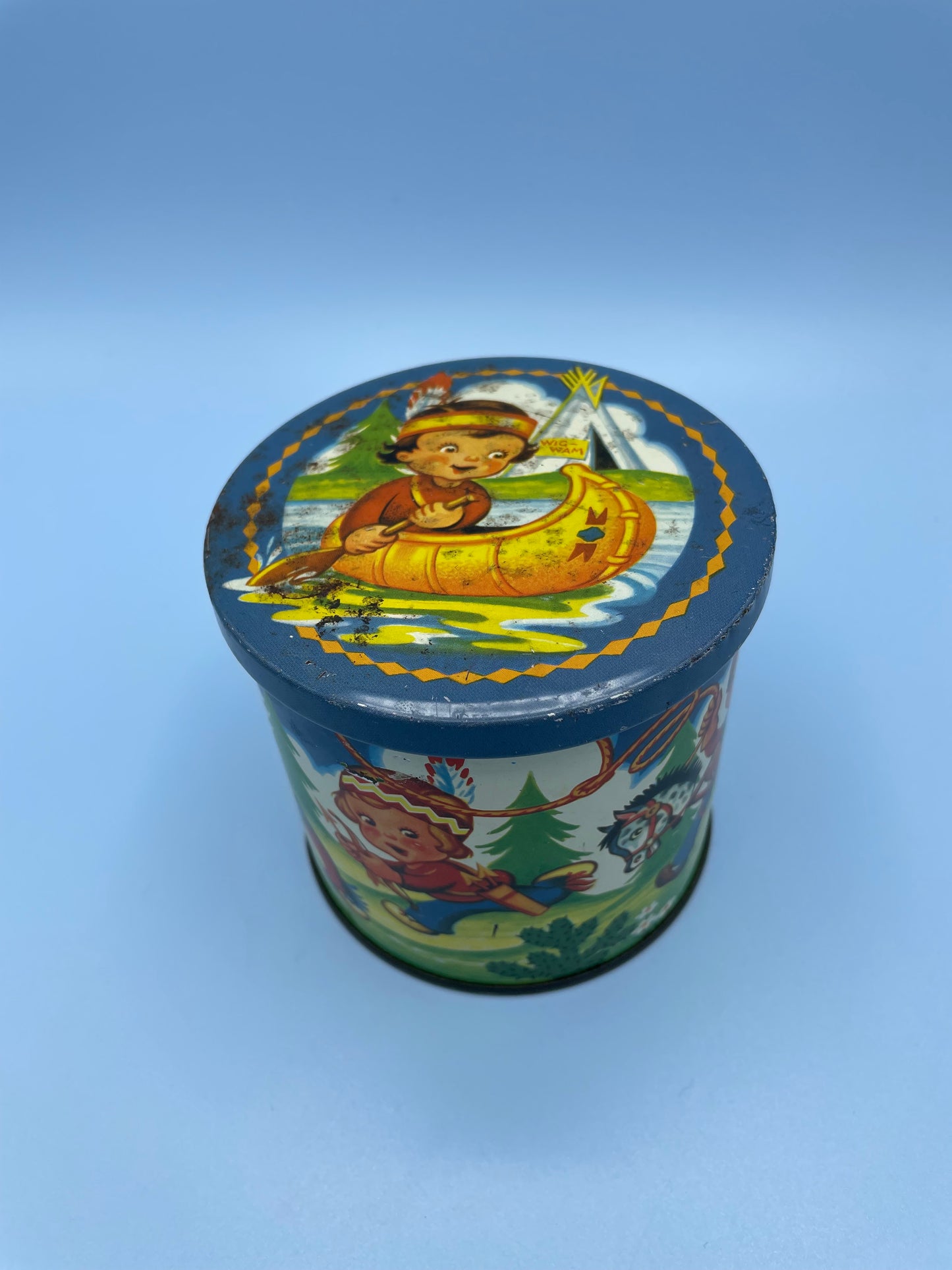 Blue Bird Tin
