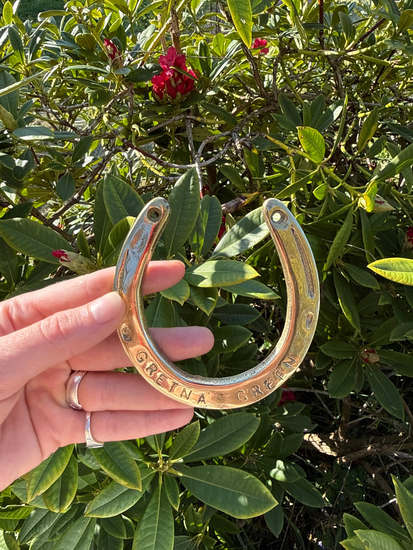 Gretna Green Brass Horseshoe