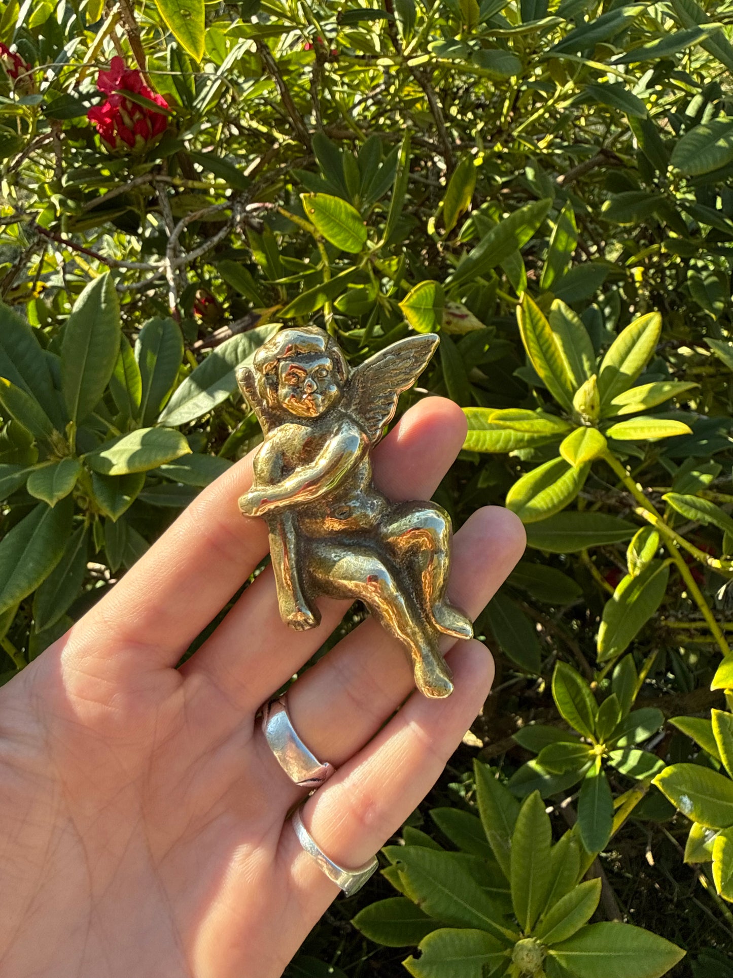 Brass Cherub Angel