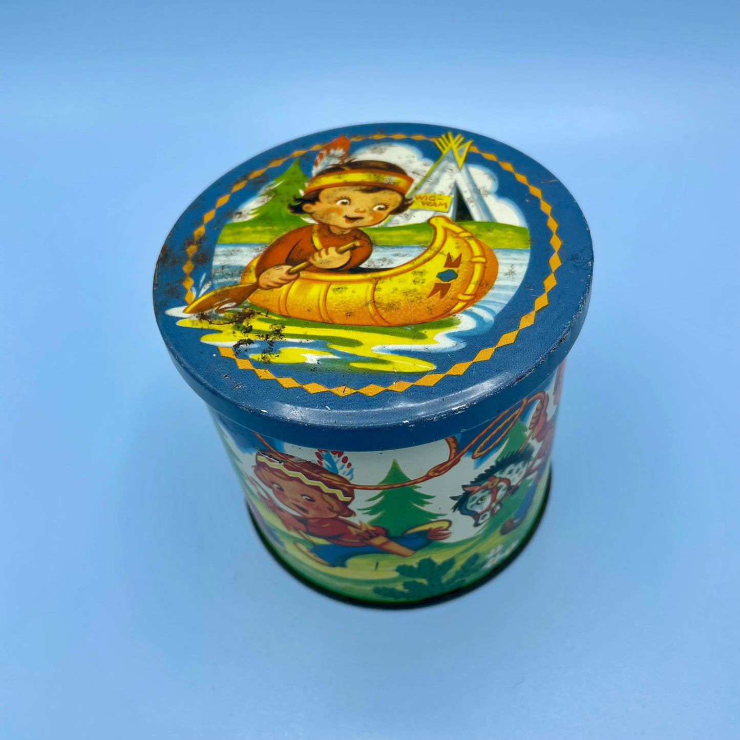 Blue Bird Tin