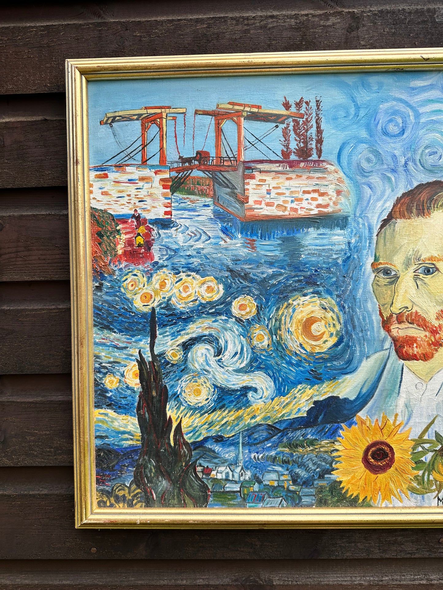 Van Gogh Collage Piece