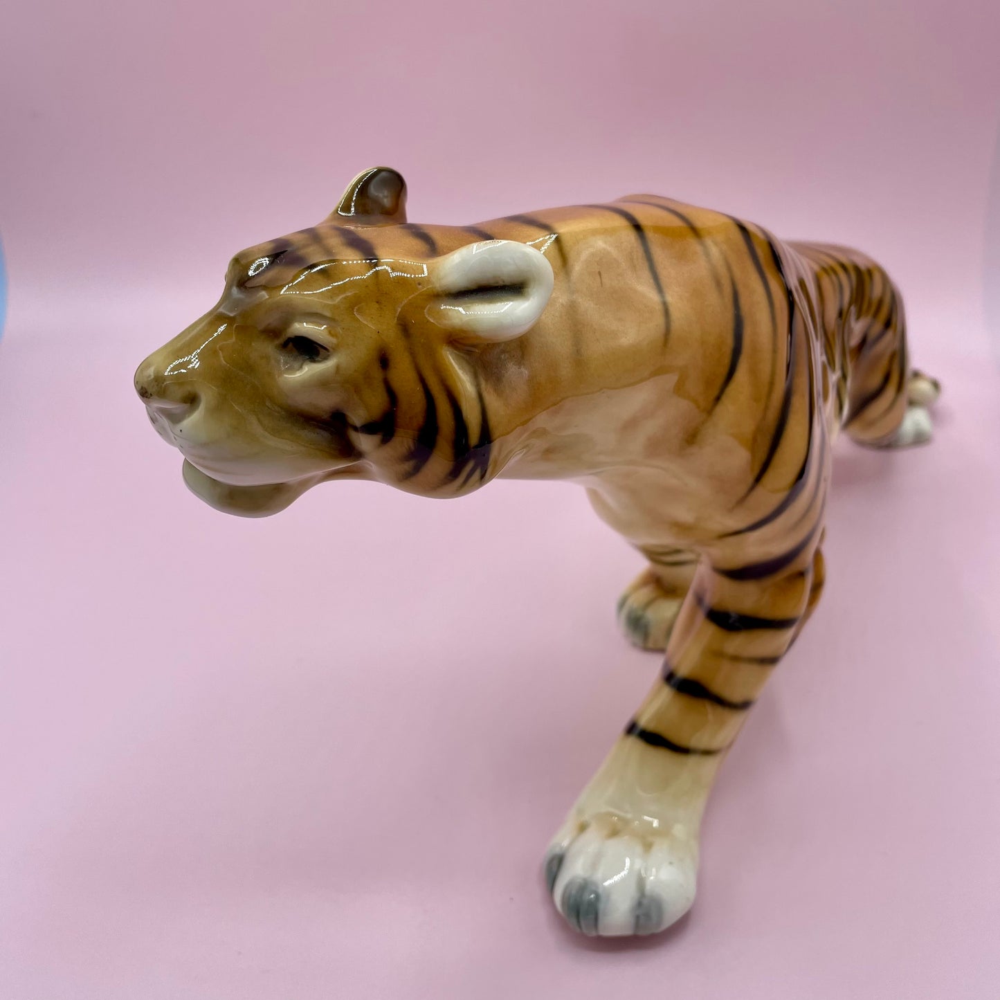 Ceramic Tiger Figurine Large