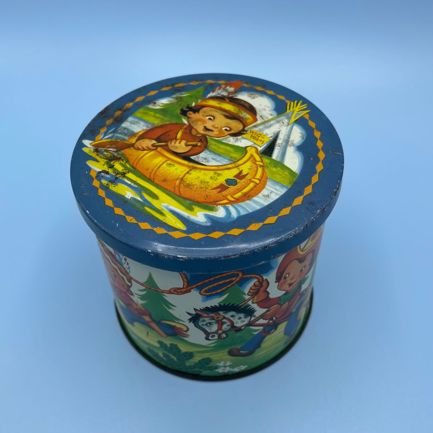 Blue Bird Tin
