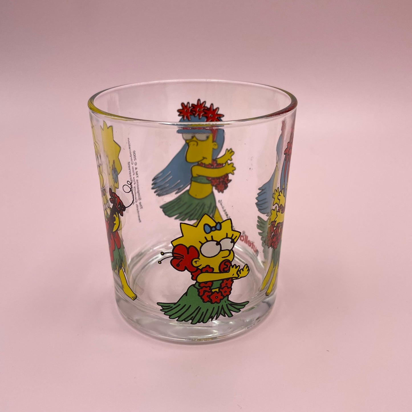 Simpsons Nutella Glasses x2