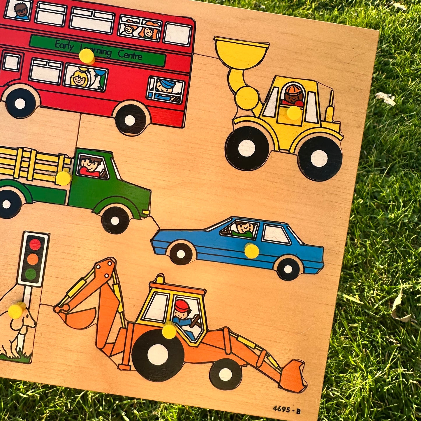 ELC Vehicles Wooden Puzzle