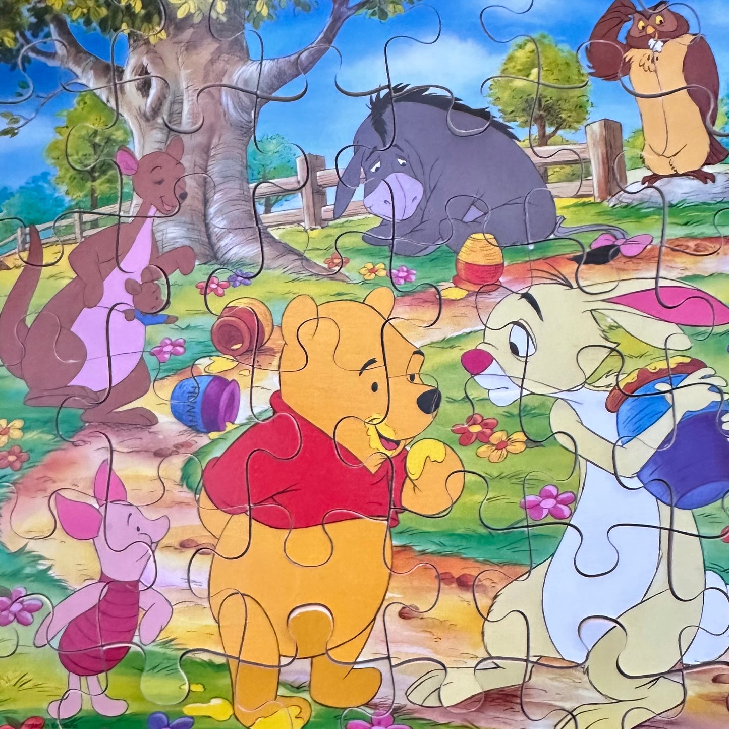 Winnie The Pooh Chunky Wooden Puzzle