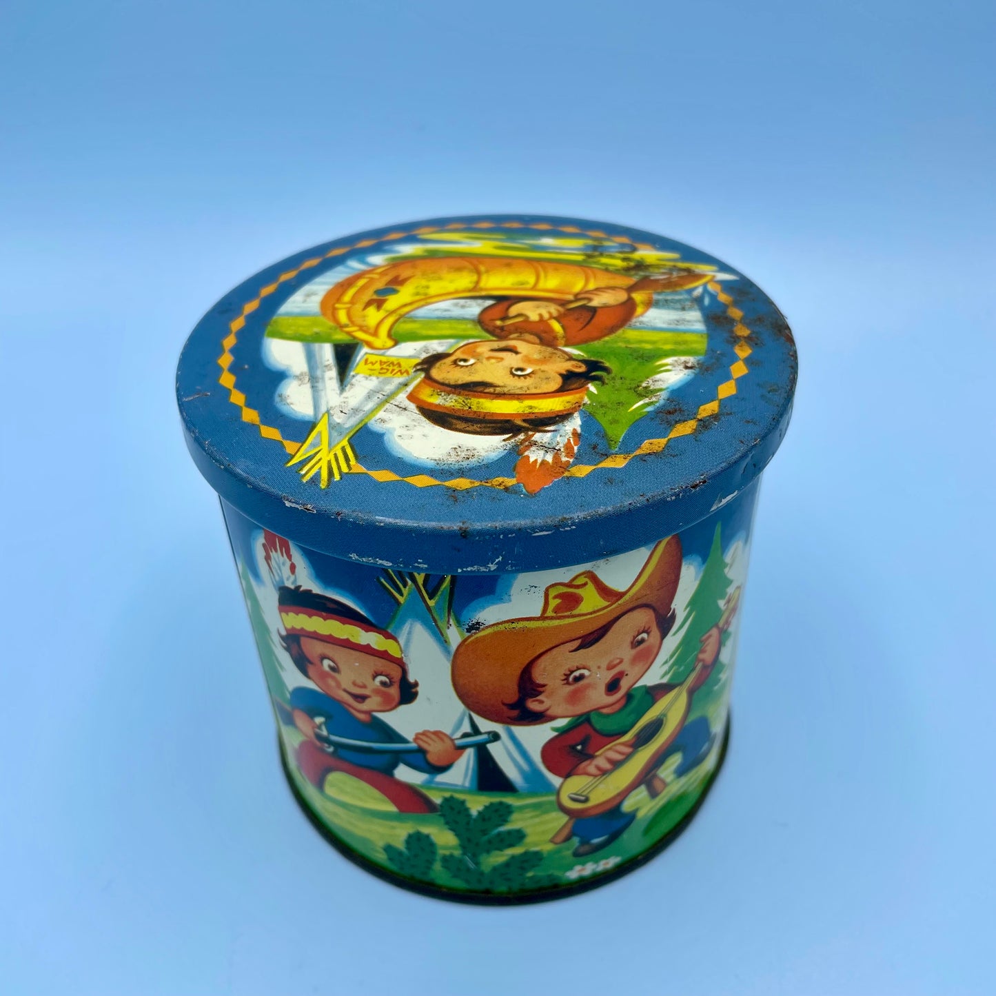 Blue Bird Tin
