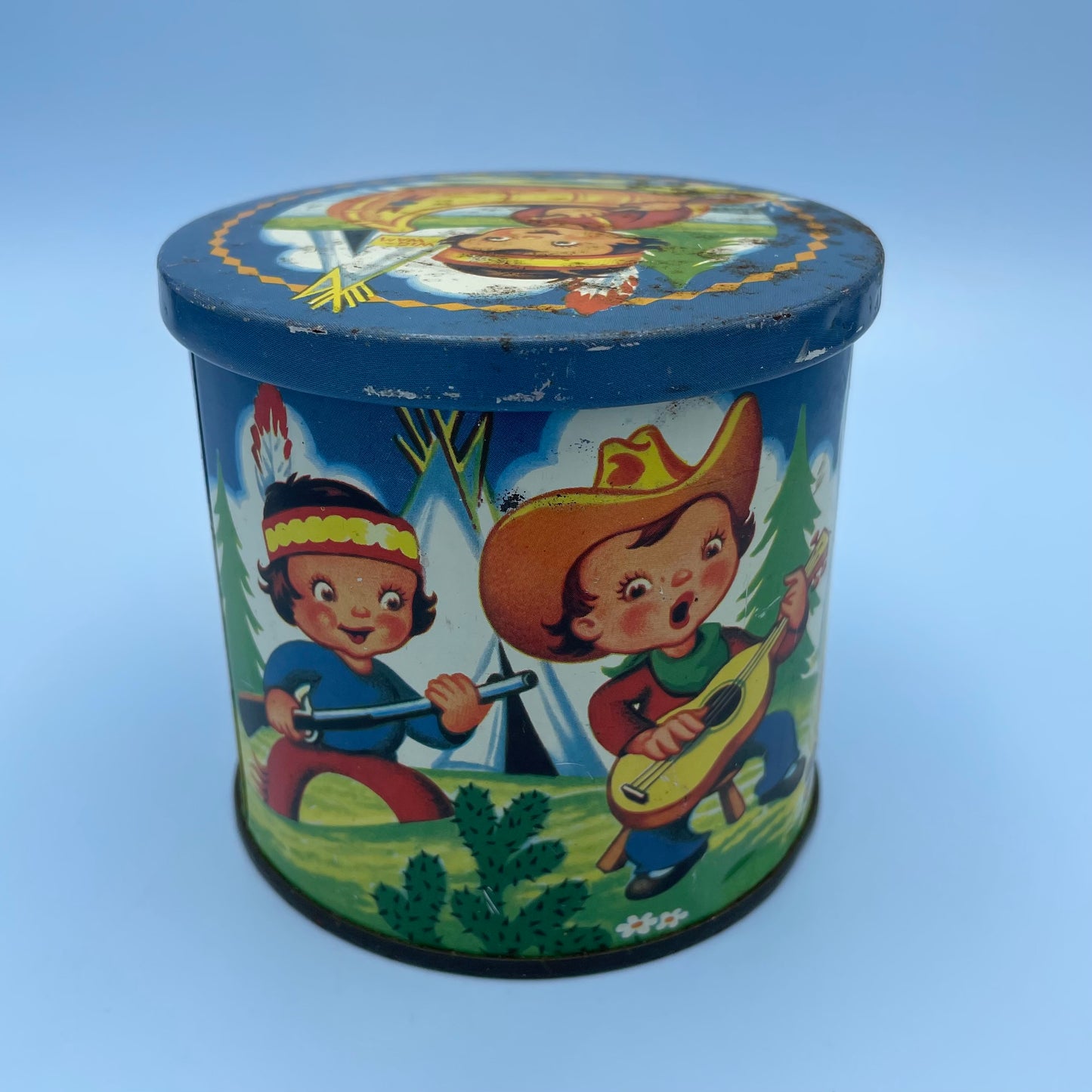 Blue Bird Tin