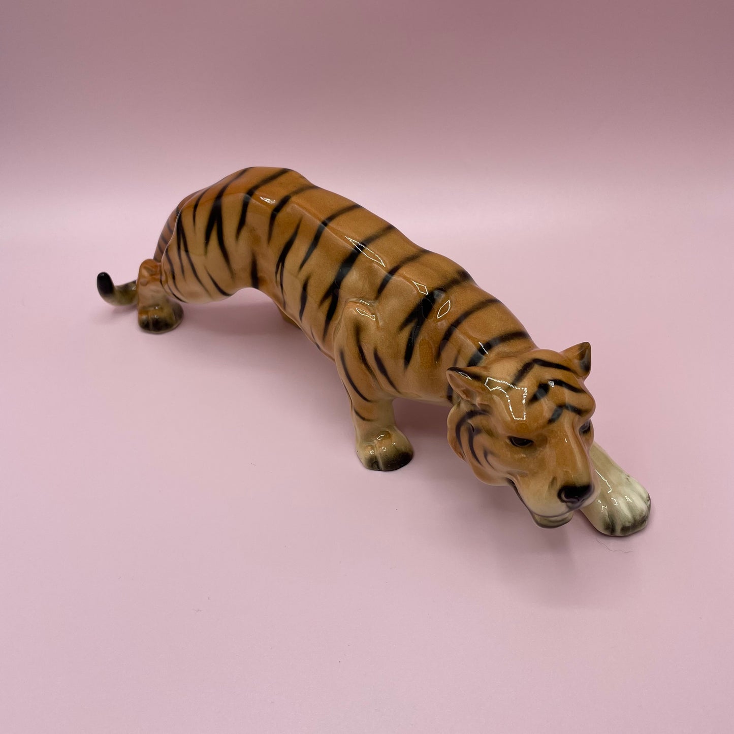 Ceramic Tiger Figurine