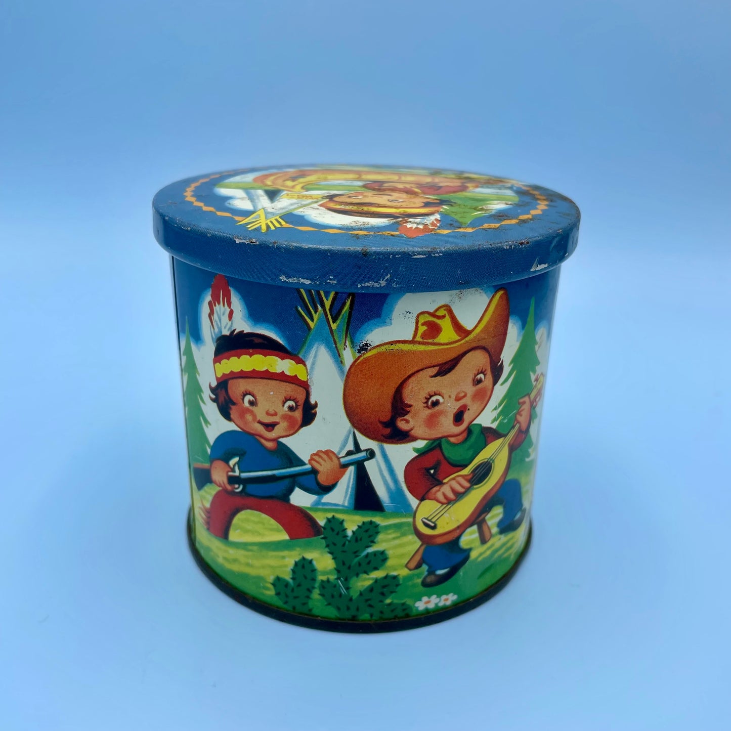 Blue Bird Tin