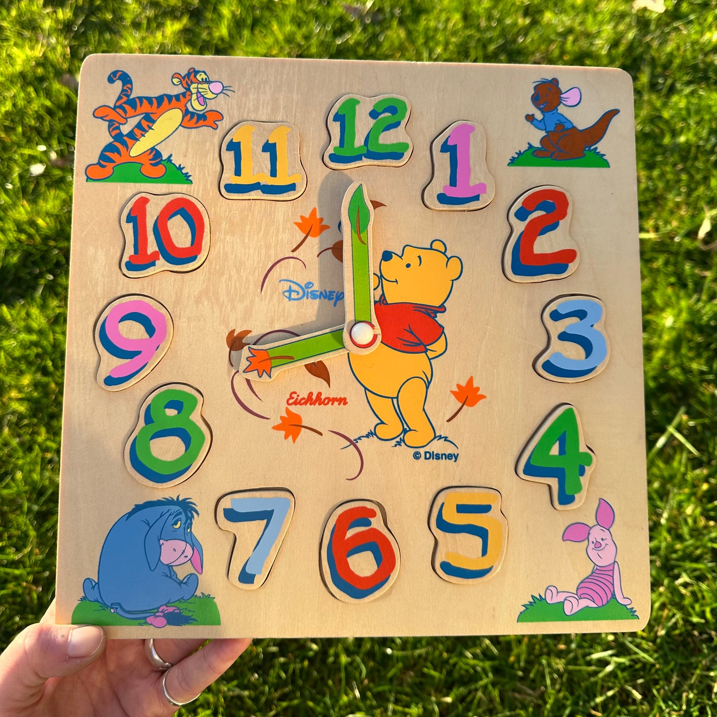 Eichhorn Winnie the Pooh Clock Puzzle