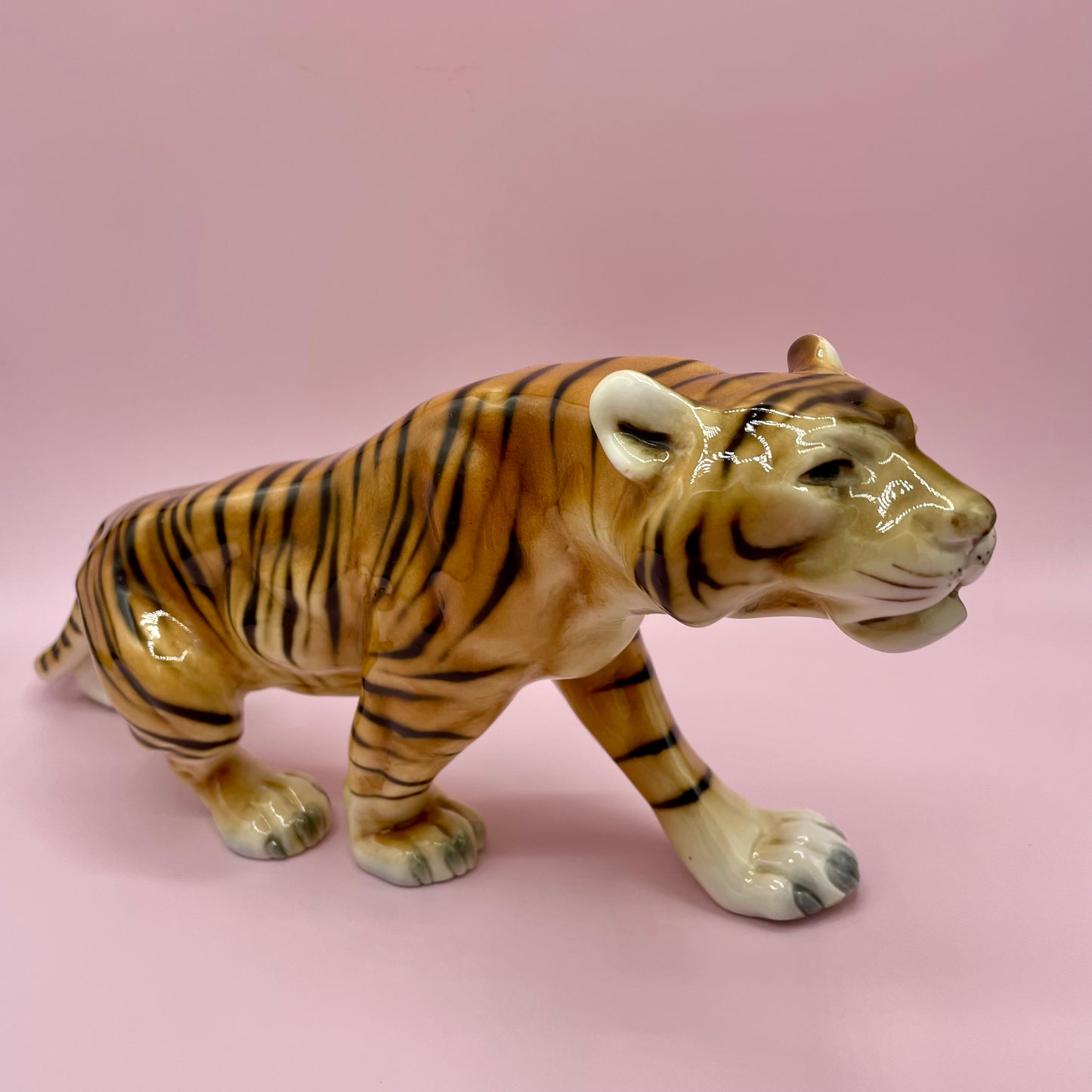 Ceramic Tiger Figurine Large