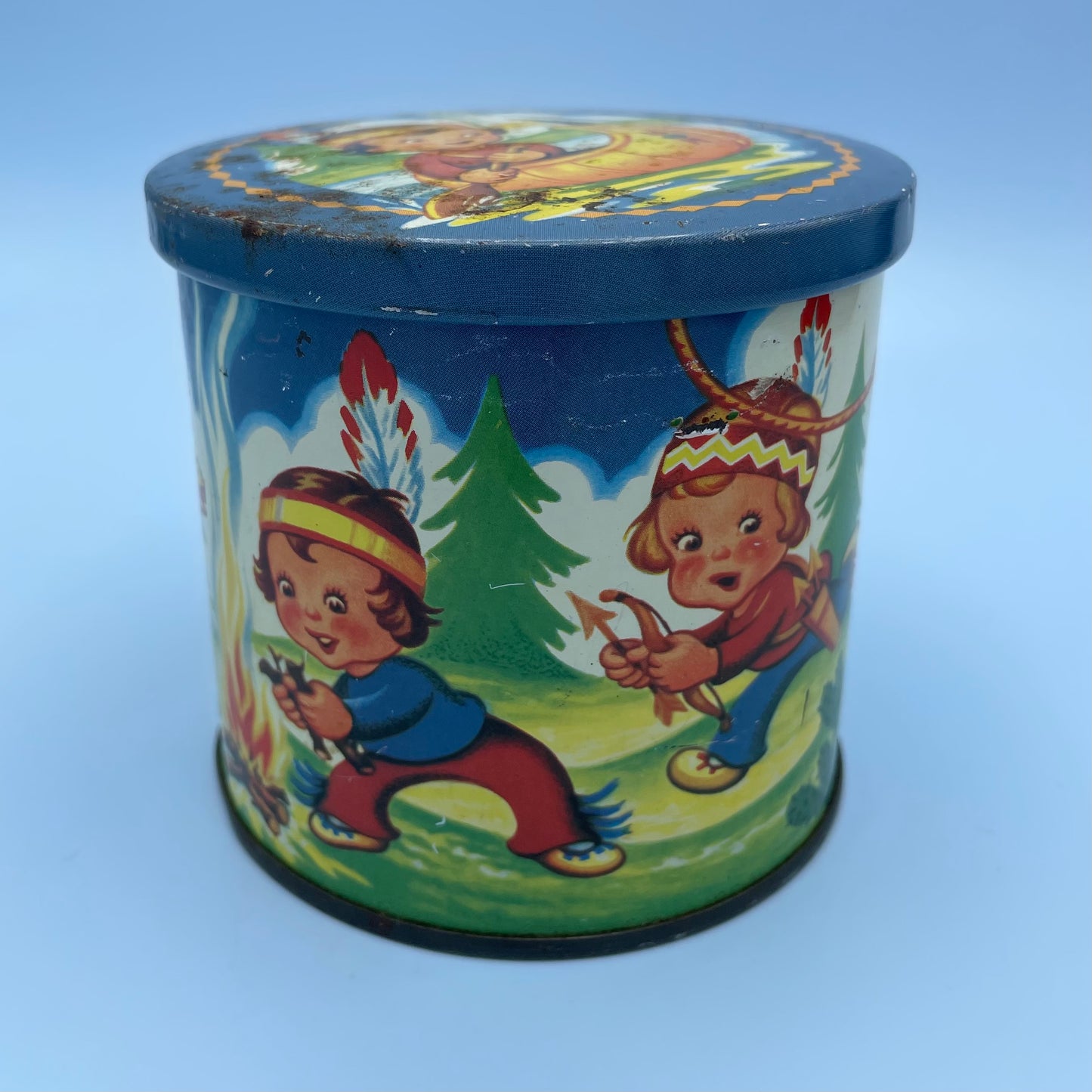 Blue Bird Tin