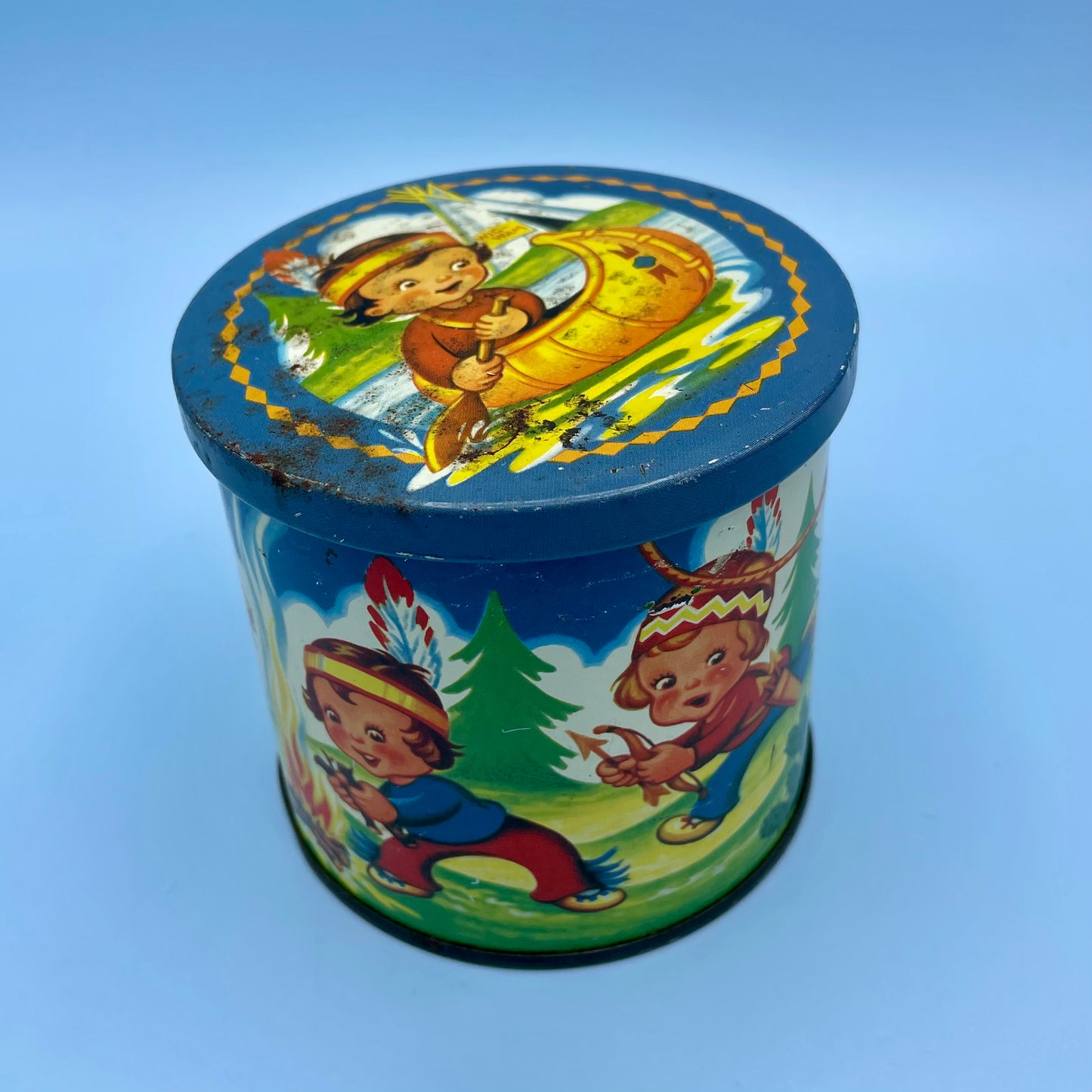Blue Bird Tin
