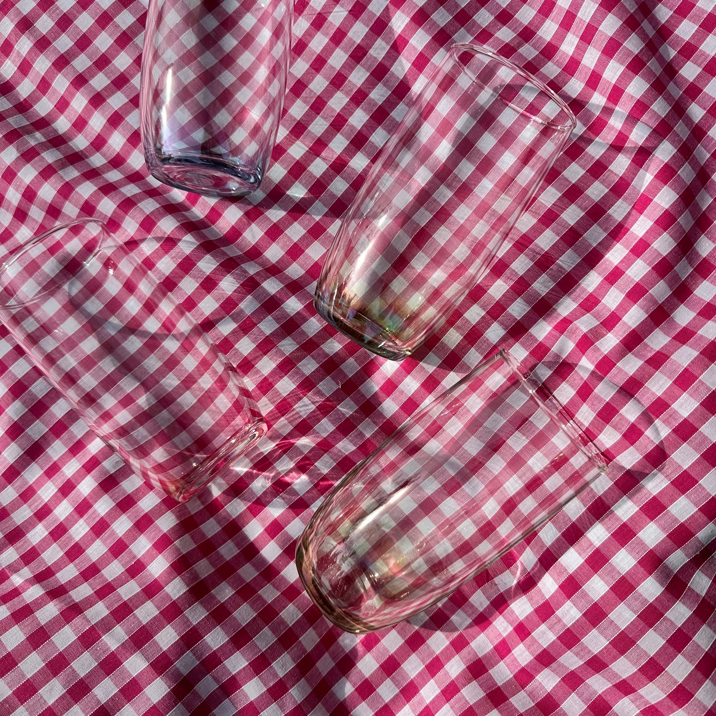 Mixed Coloured Tumblers x4