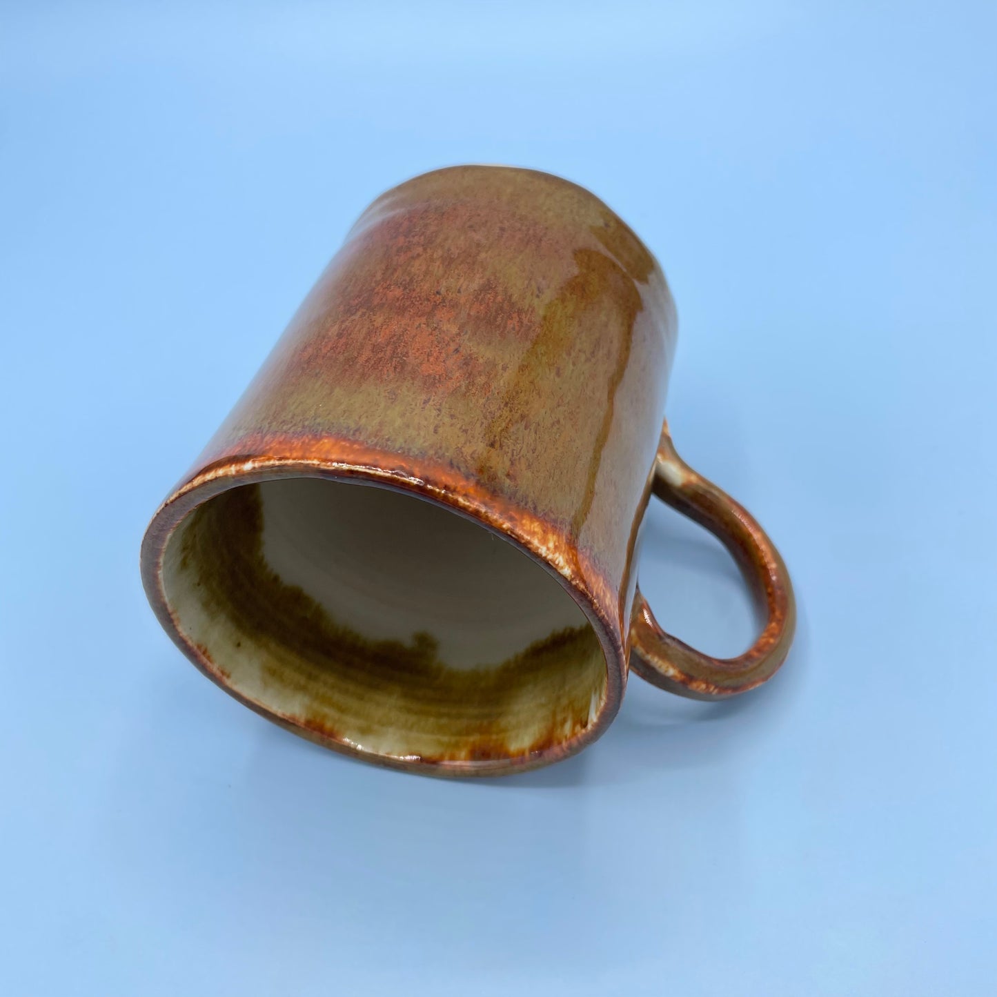 Brown Drip Glaze Mug