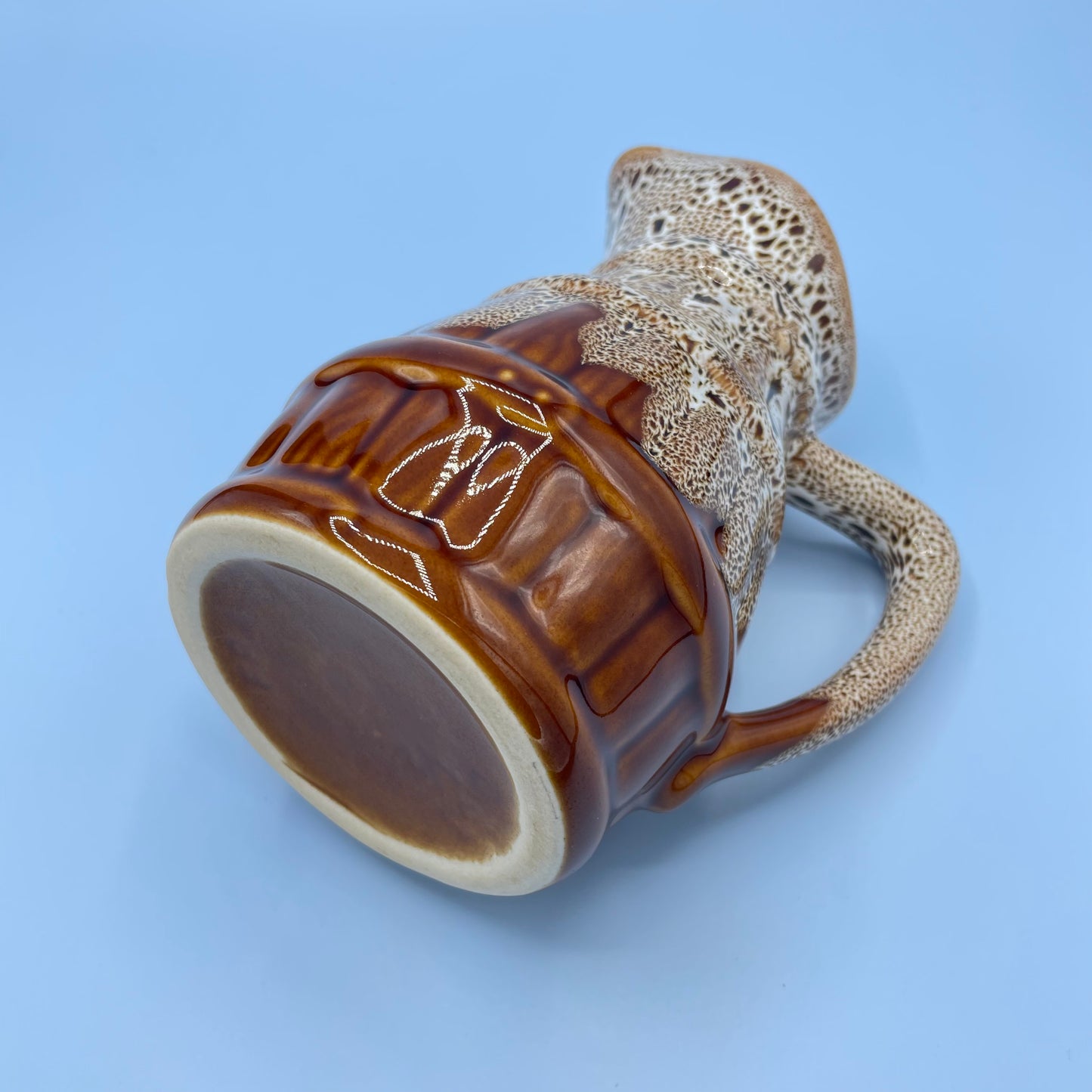 Honeycomb Glaze Jug