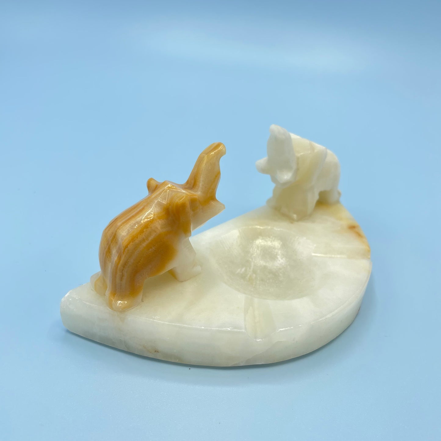 Marble Elephant Ashtray