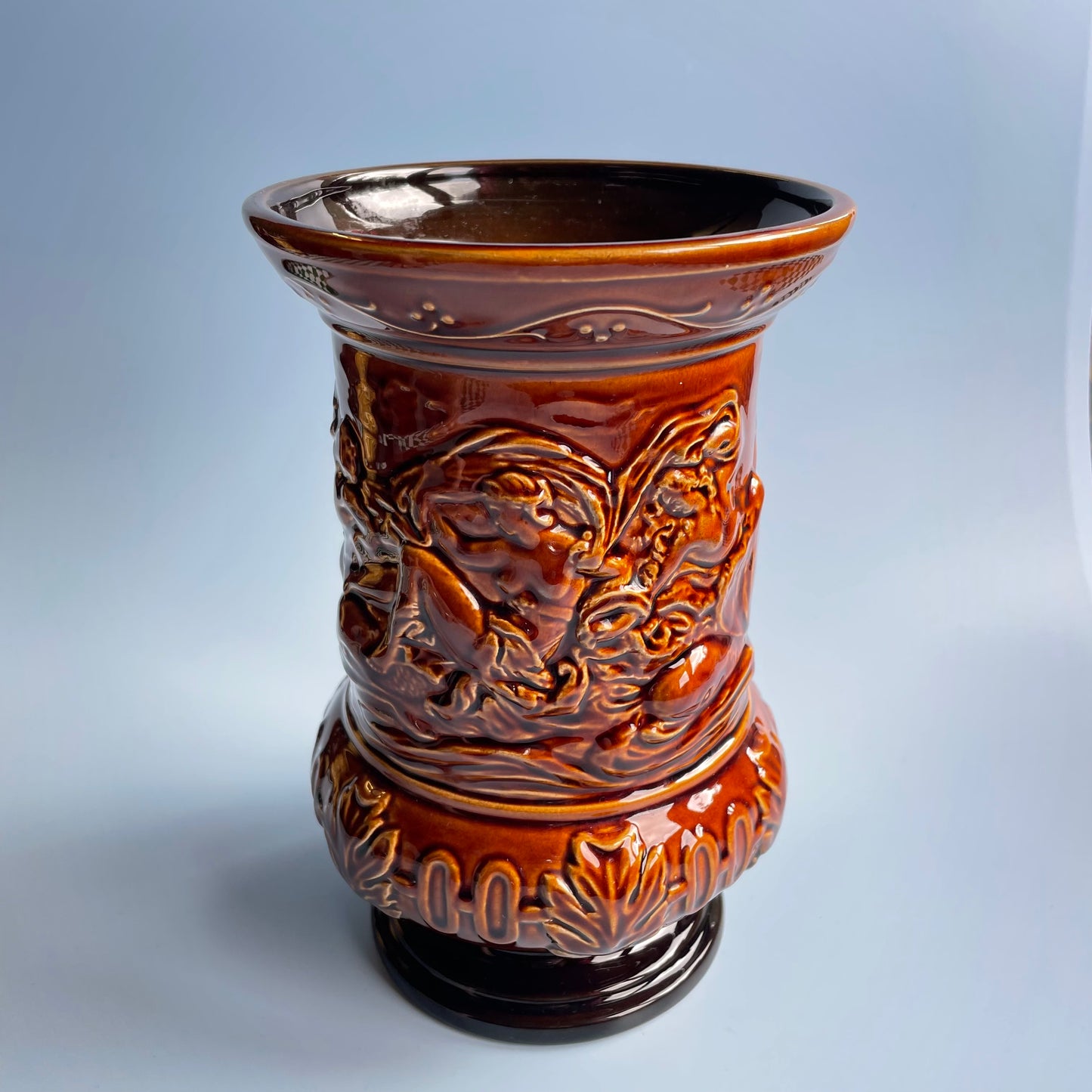 Sylvac Brown Medium Rhapsody Vase