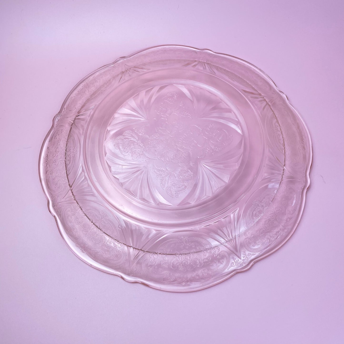 Hazel Atlas Royal Lace Large Plate (Single)