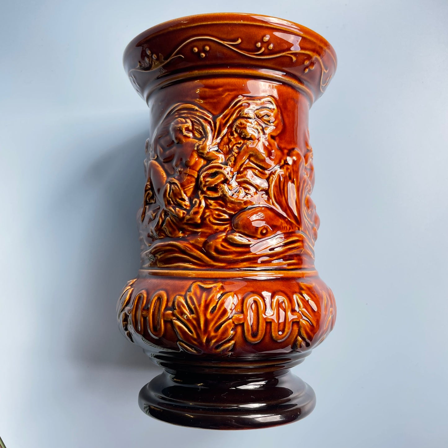 Sylvac Brown Medium Rhapsody Vase