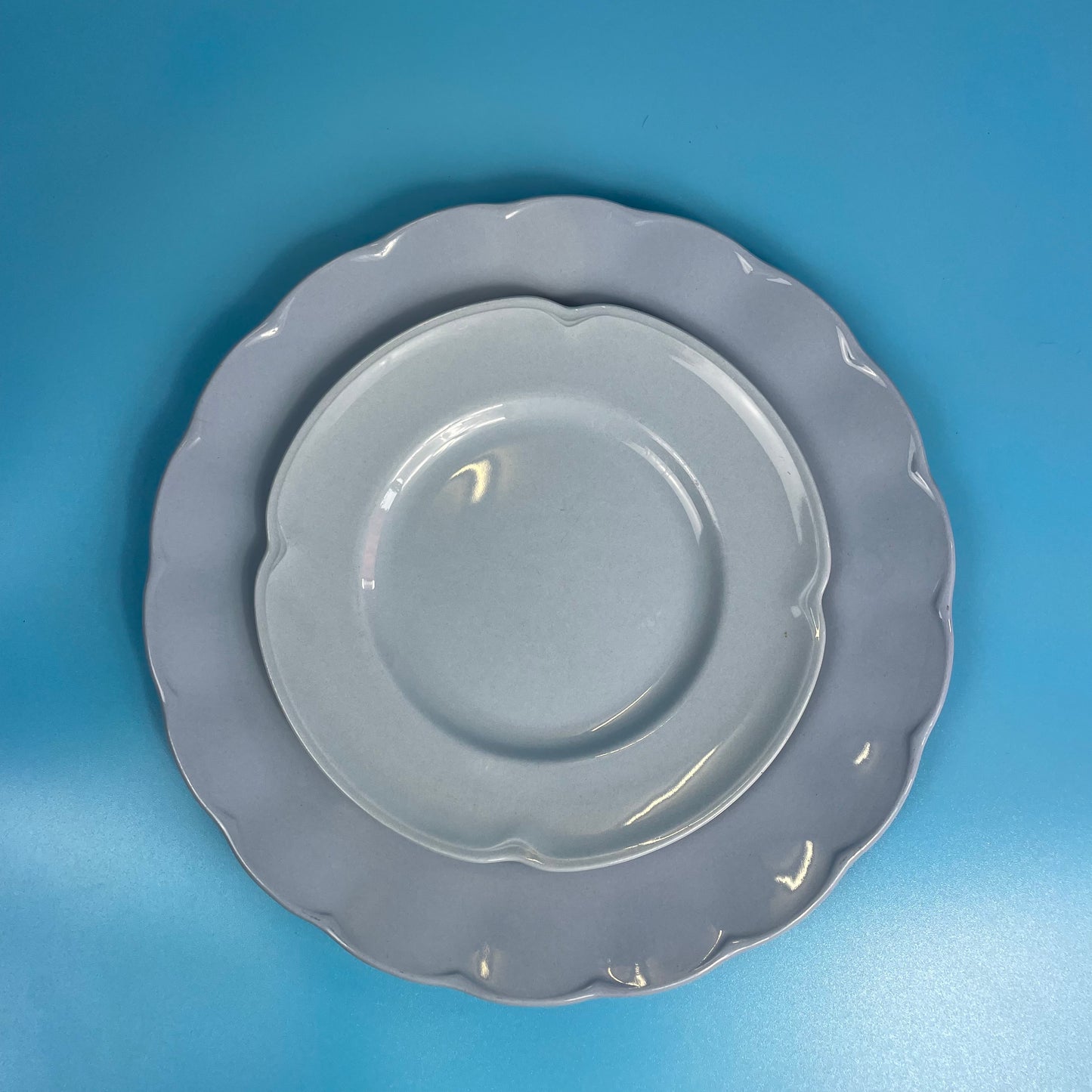 Johnson Bro's Greydawn Blue x 5 Plates