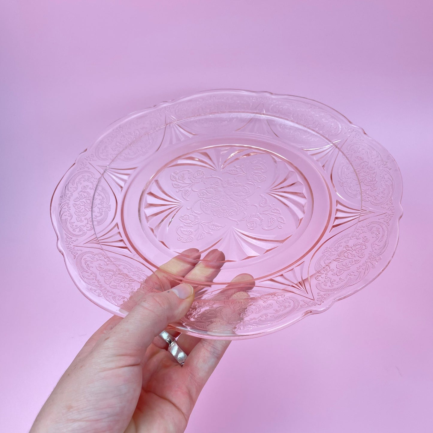 Hazel Atlas Royal Lace Large Plate (Single)
