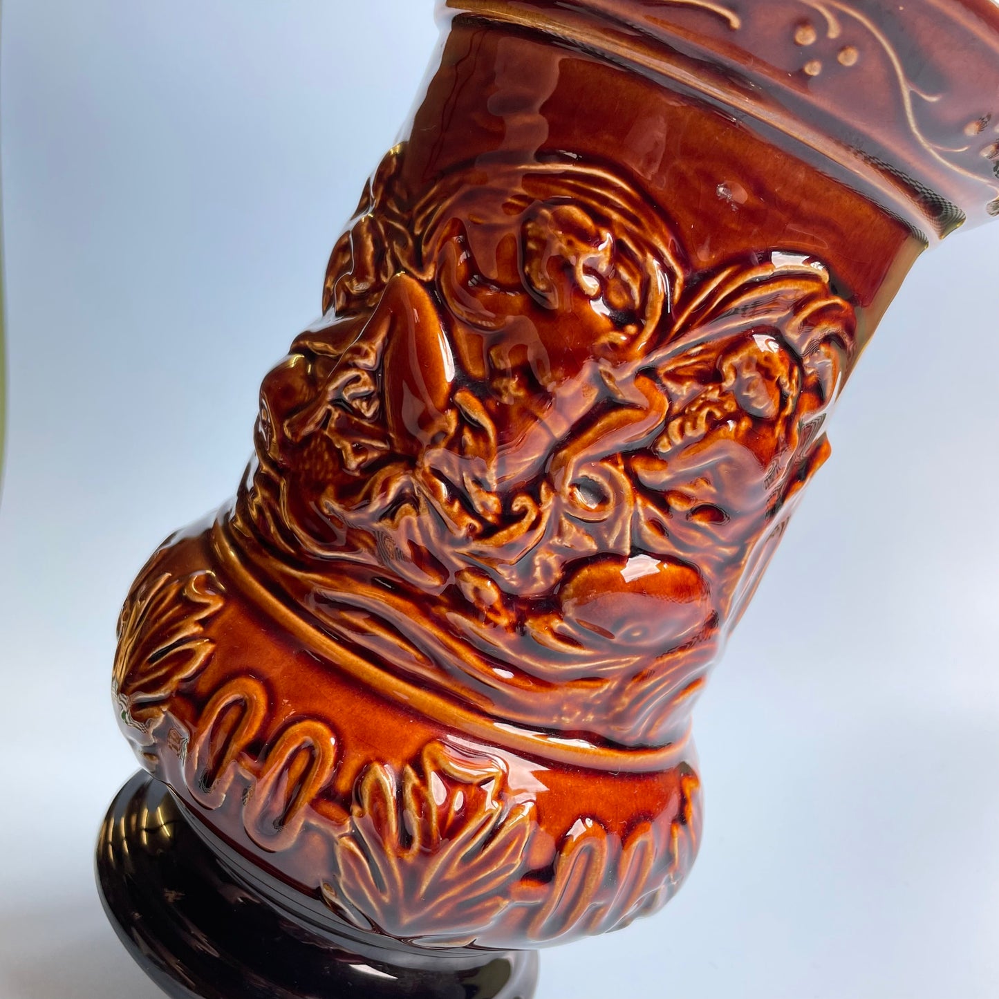 Sylvac Brown Medium Rhapsody Vase