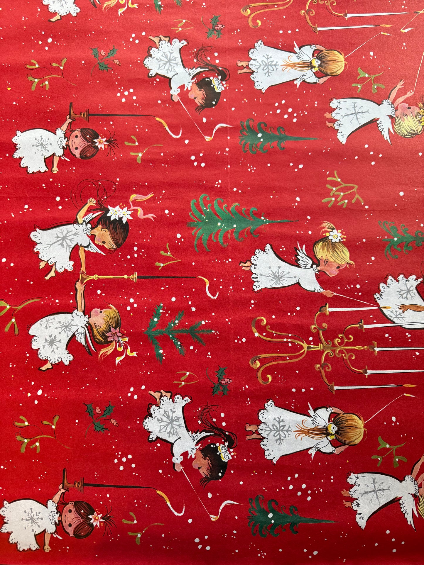 Vintage Christmas Wrapping Paper