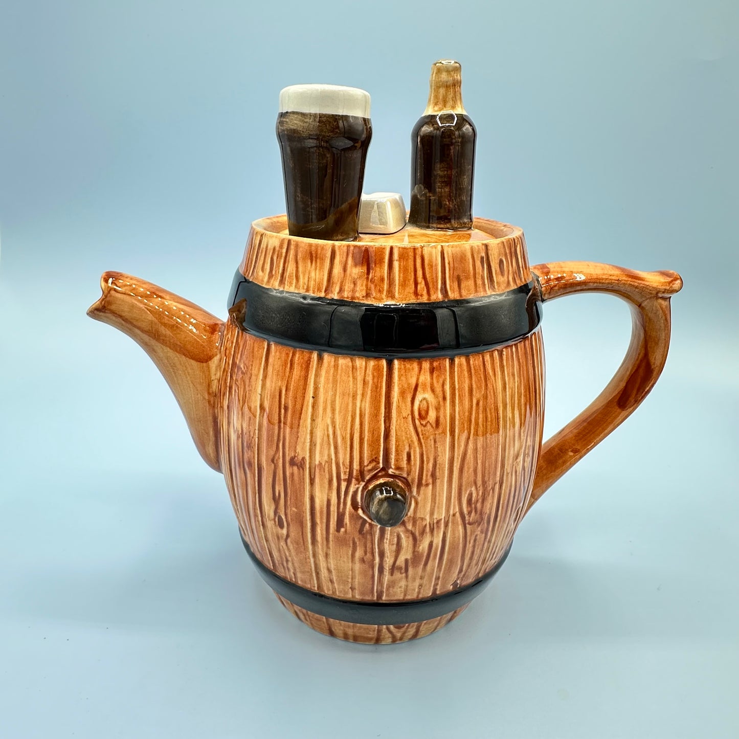 Beer Barrel Teapot