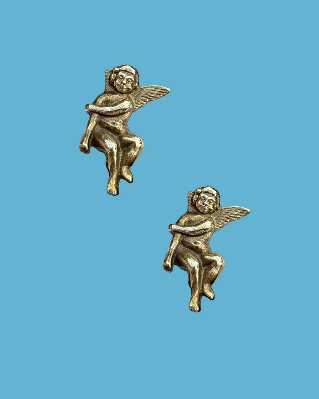 Brass Cherub Angel