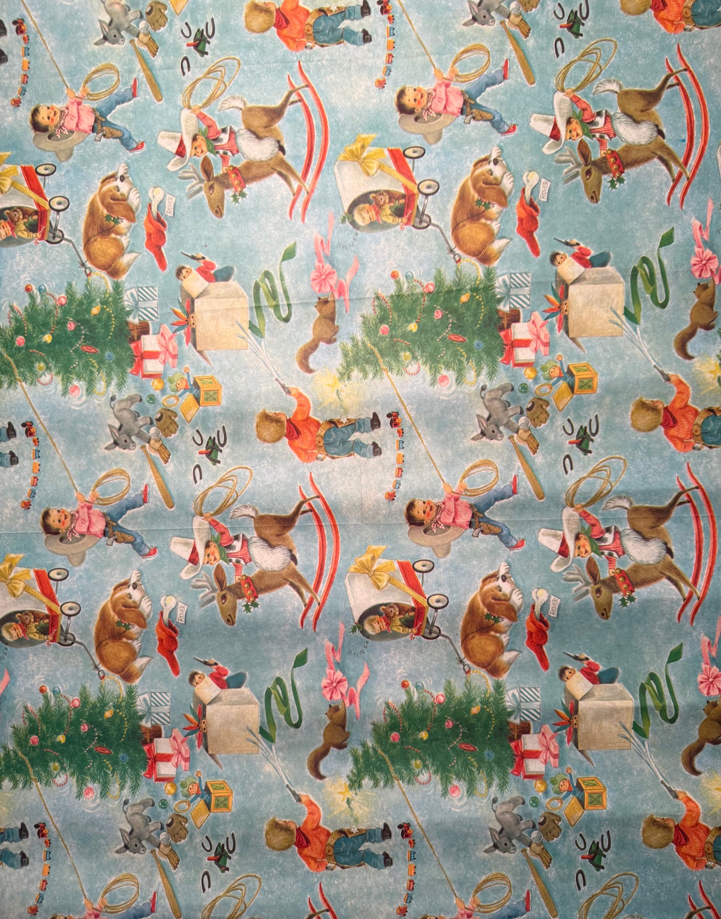 Vintage Christmas Wrapping Paper
