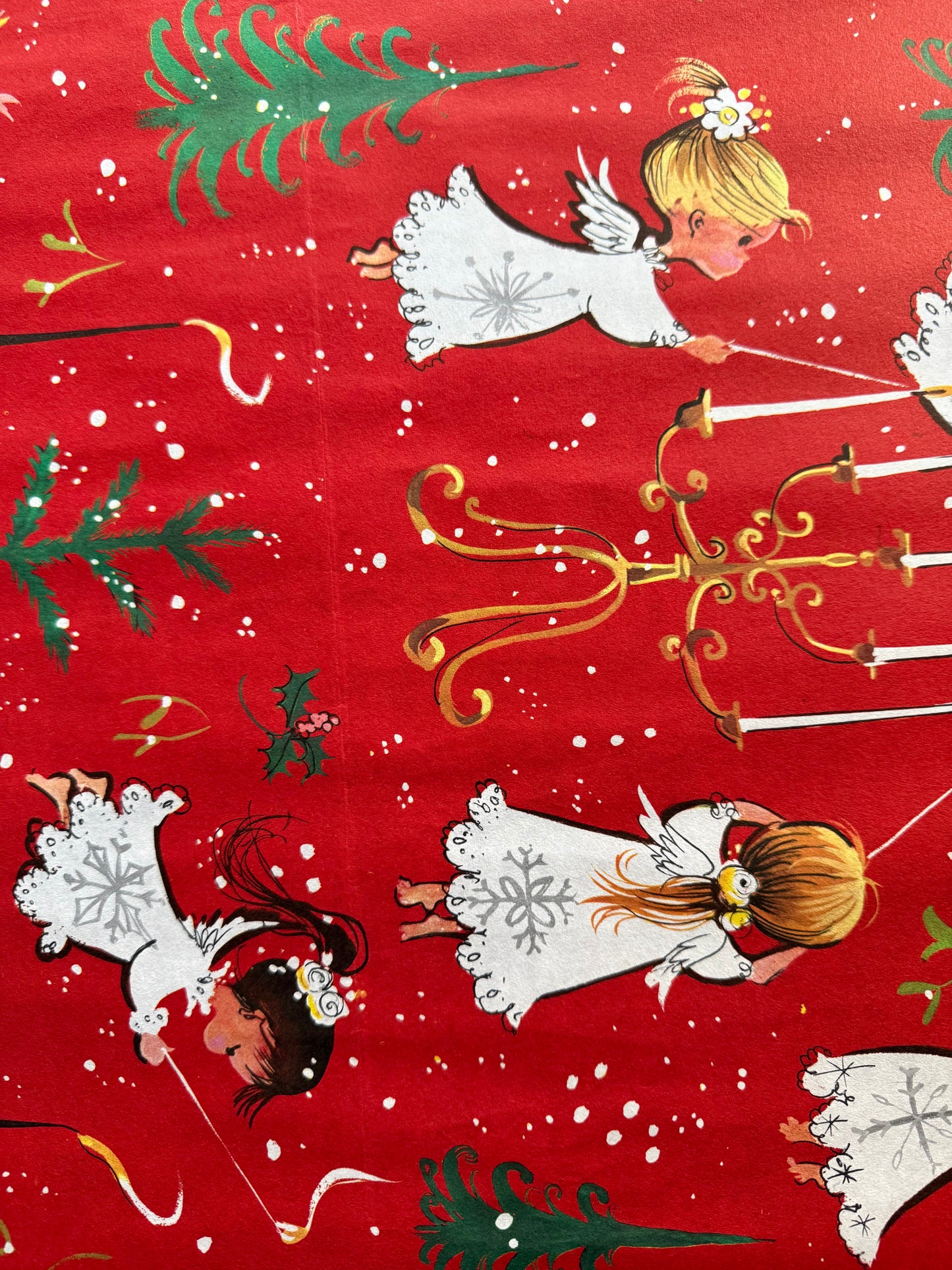 Vintage Christmas Wrapping Paper