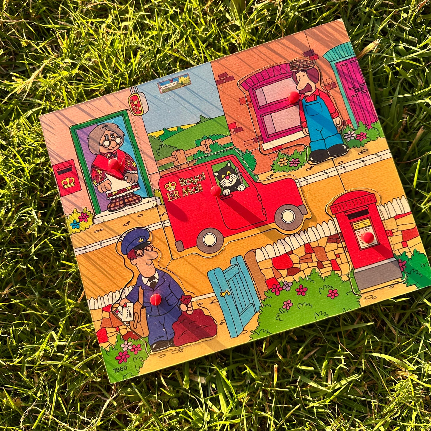 Postman Pat Wooden Puzzle
