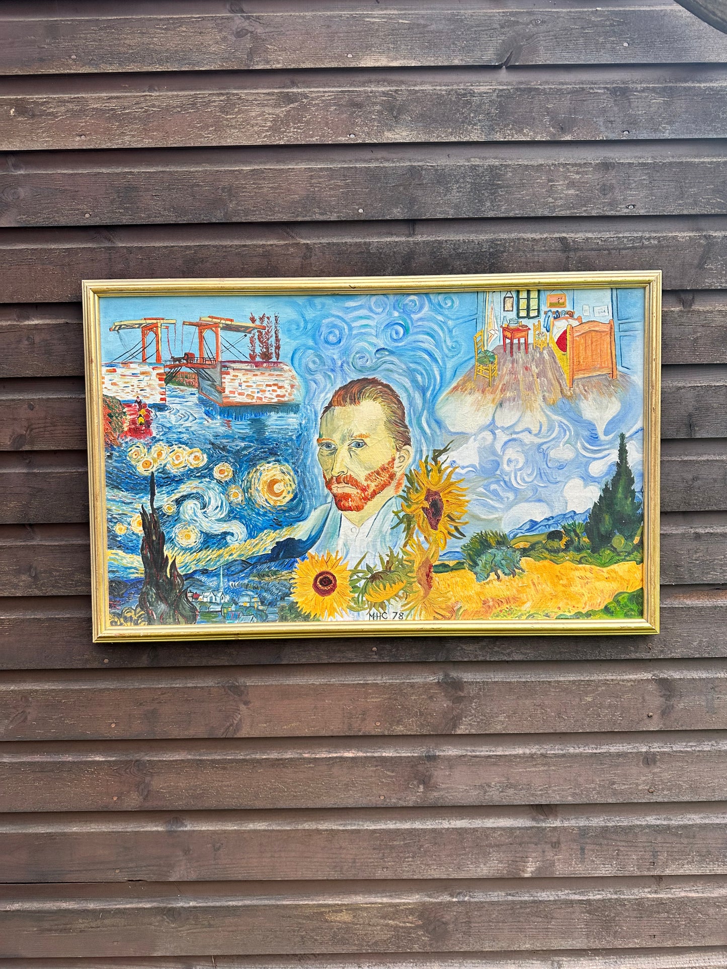 Van Gogh Collage Piece