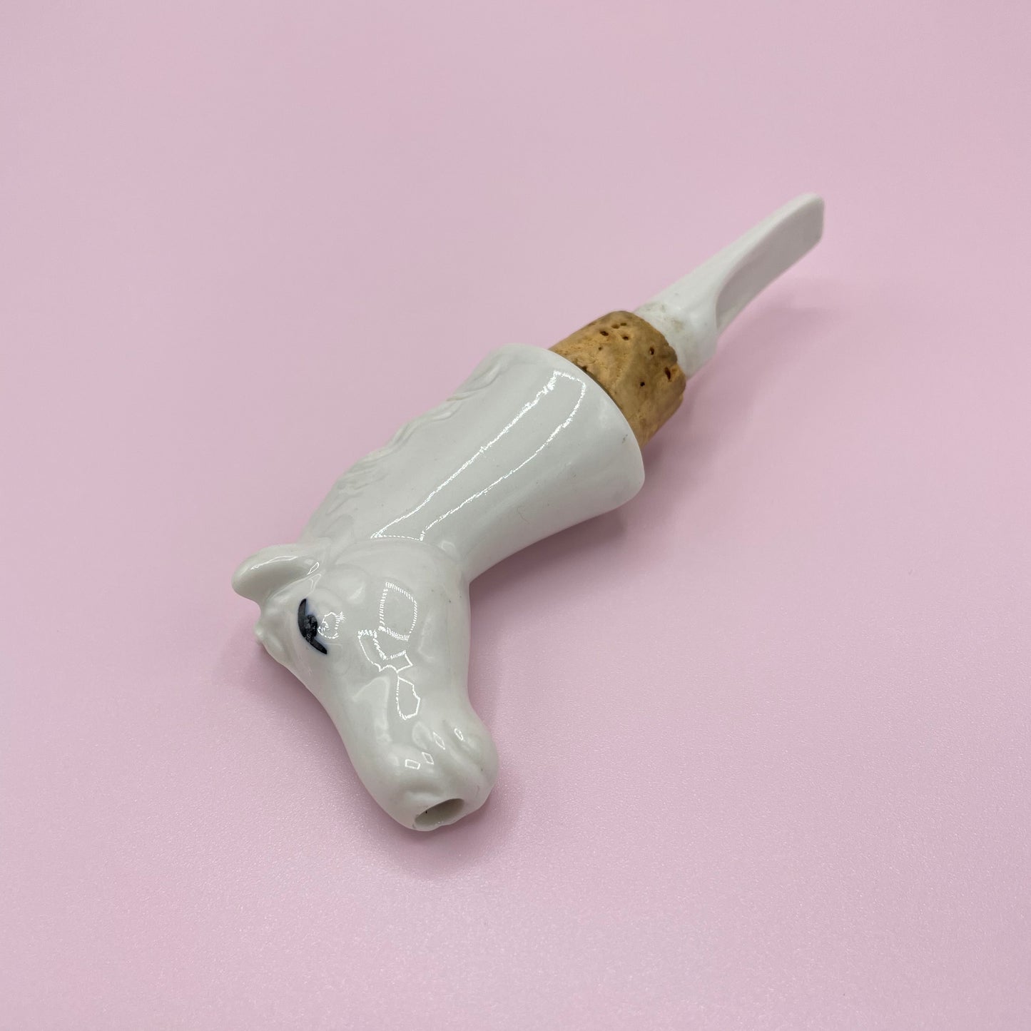 Ceramic Horse Head Pourer