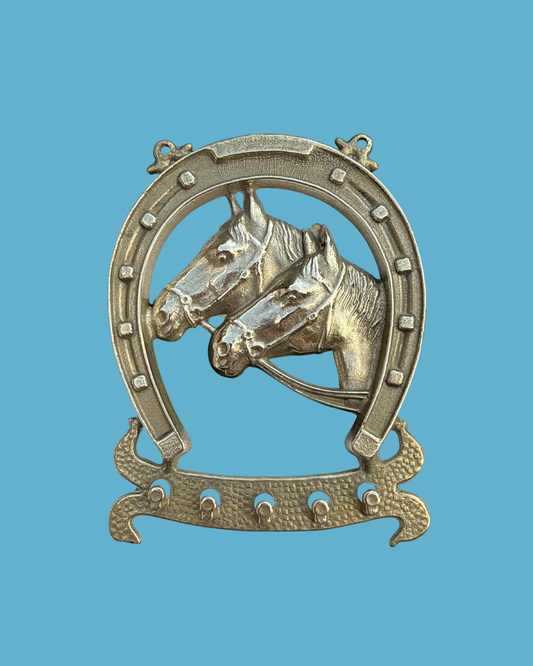 Brass Horse Shoe Hooks