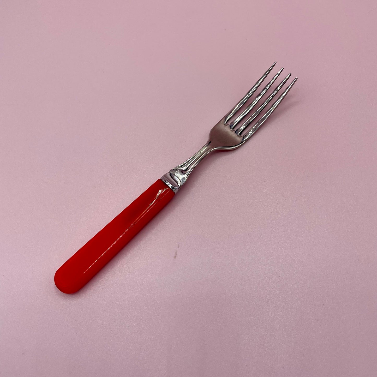 Harlequin Coloured Fork Set x6