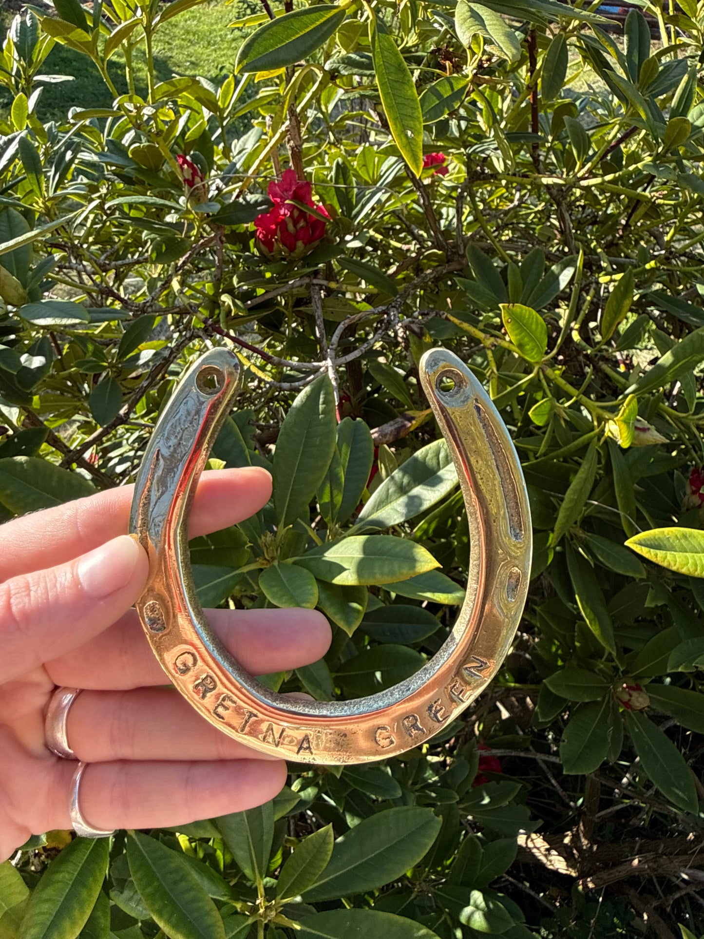 Gretna Green Brass Horseshoe