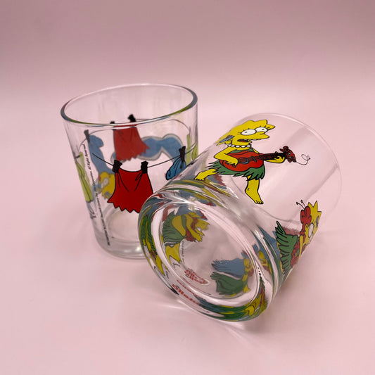 Simpsons Nutella Glasses x2