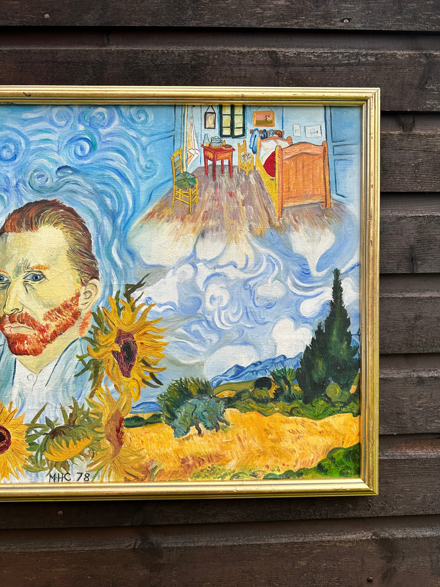 Van Gogh Collage Piece