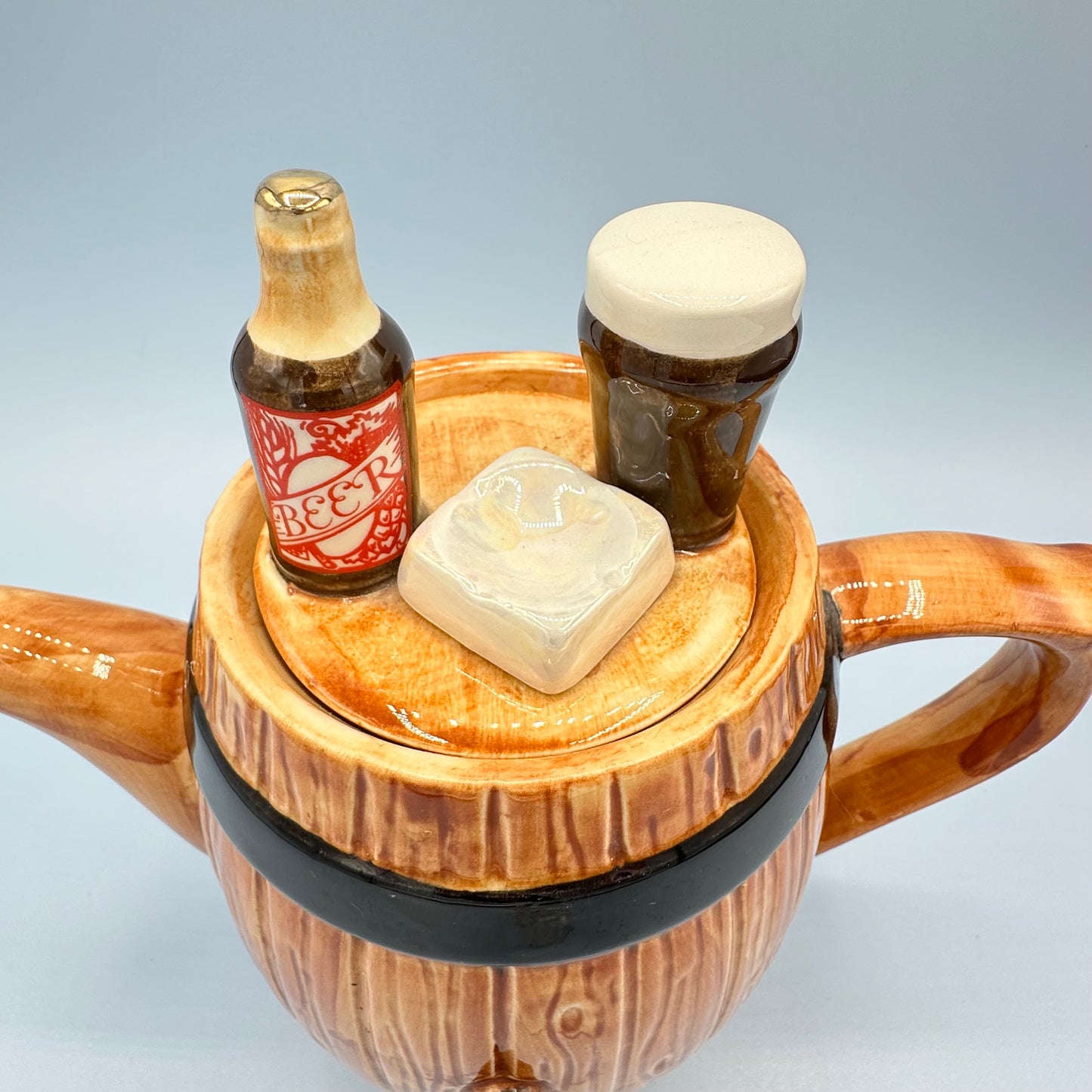 Beer Barrel Teapot