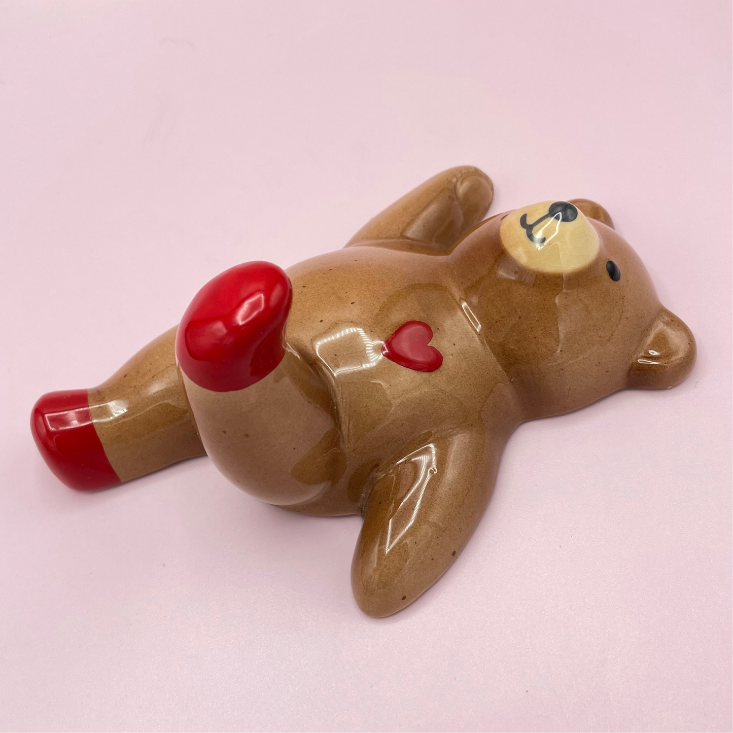 Ceramic Teddy Bear Hook