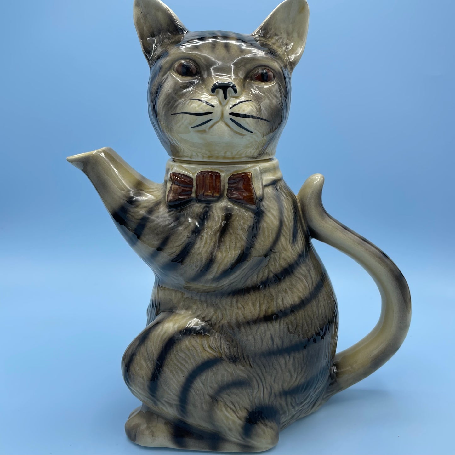 Tabby Cat Teapot