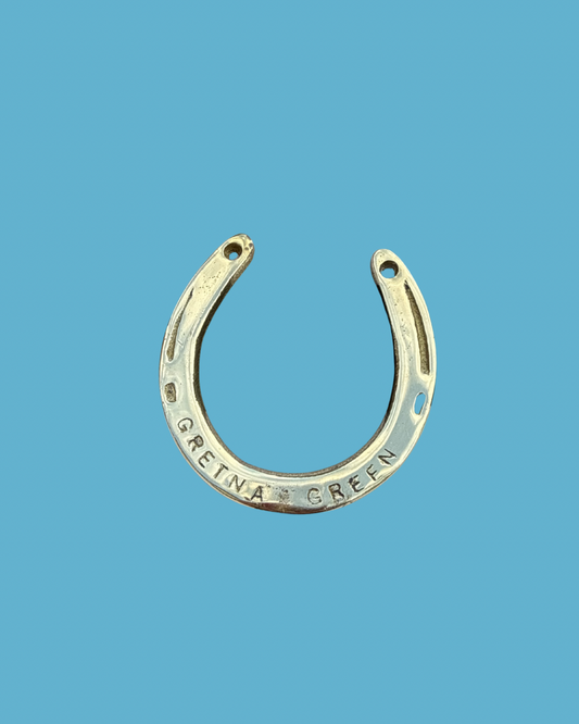 Gretna Green Brass Horseshoe