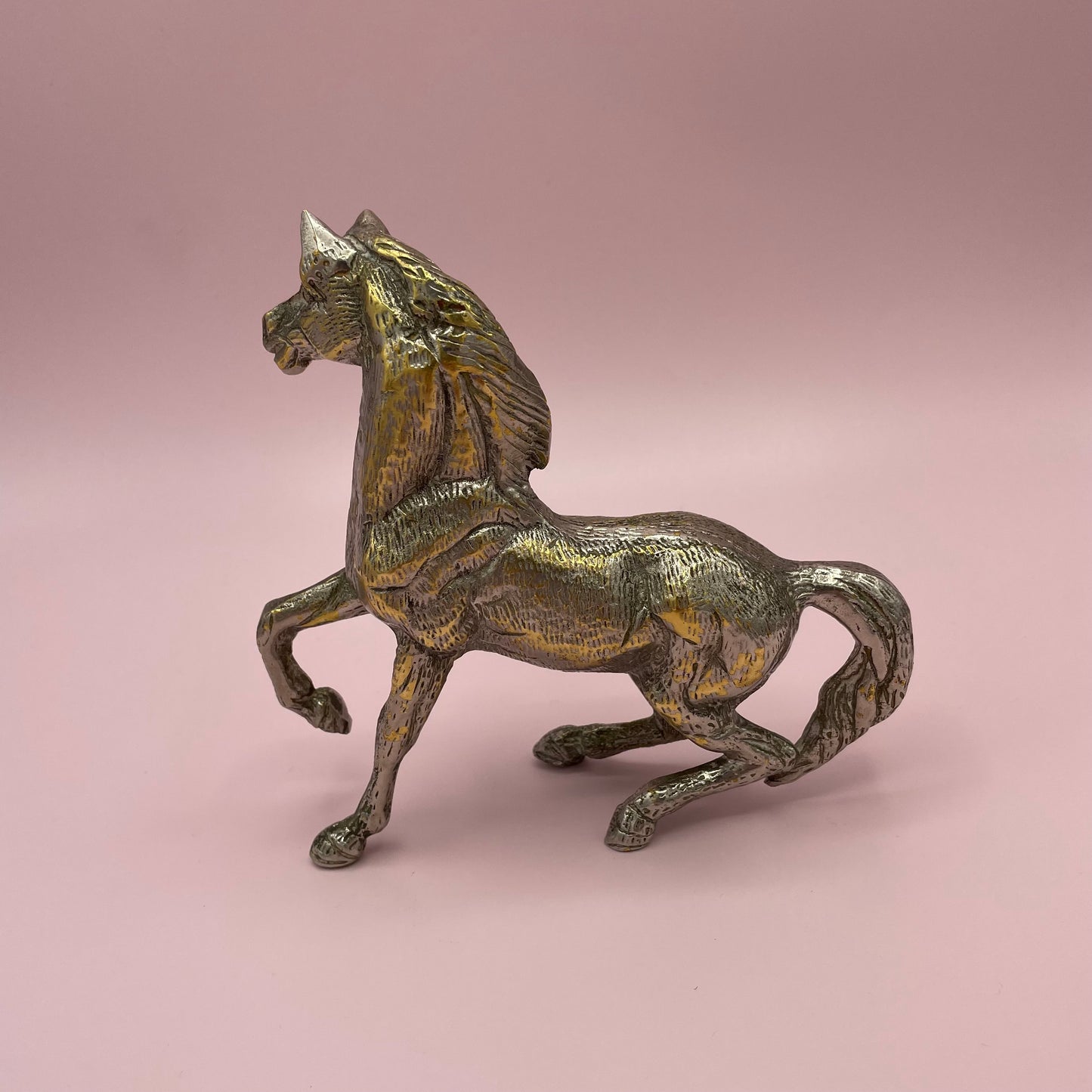 Cast Metal Horses