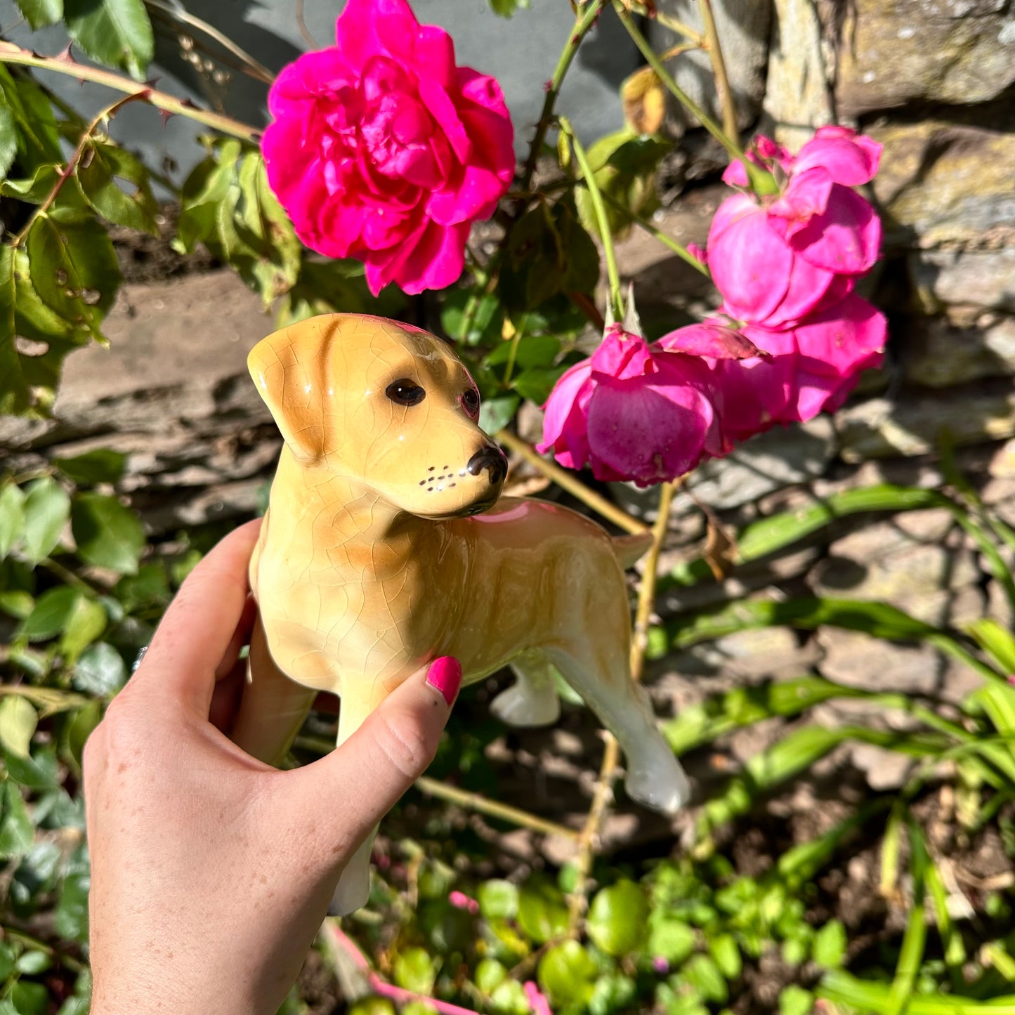 Coopercraft Yellow Labrador Figurine