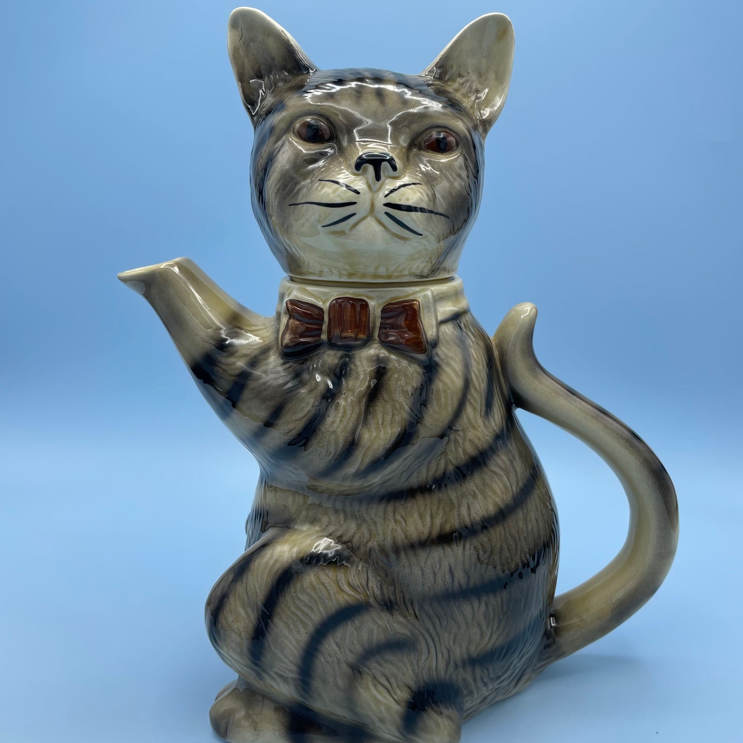 Tabby Cat Teapot